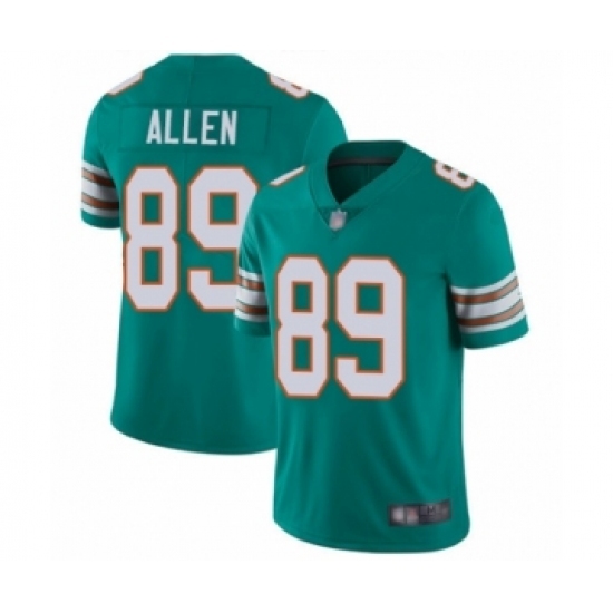 Youth Miami Dolphins #89 Dwayne Allen Aqua Green Alternate Vapor Untouchable Limited Player Football Jersey Youth Miami Dolphins #89 Dwayne Allen Aqua Green Alternate Vapor Untouchable Limited Player Football Jersey