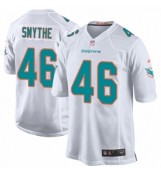 Men's Nike Miami Dolphins #46 Durham Smythe Game White NFL Jersey