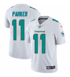 Youth Nike Miami Dolphins #11 DeVante Parker Elite White NFL Jersey