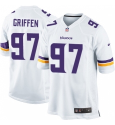 Men's Nike Minnesota Vikings #97 Everson Griffen Game White NFL Jersey Men's Nike Minnesota Vikings #97 Everson Griffen Game White NFL Jersey