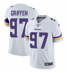 Men's Nike Minnesota Vikings #97 Everson Griffen White Vapor Untouchable Limited Player NFL Jersey Men's Nike Minnesota Vikings #97 Everson Griffen White Vapor Untouchable Limited Player NFL Jersey