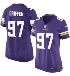 Women's Nike Minnesota Vikings #97 Everson Griffen Game Purple Team Color NFL Jersey Women's Nike Minnesota Vikings #97 Everson Griffen Game Purple Team Color NFL Jersey