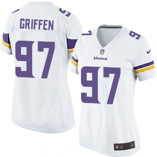 Women's Nike Minnesota Vikings #97 Everson Griffen Game White NFL Jersey Women's Nike Minnesota Vikings #97 Everson Griffen Game White NFL Jersey