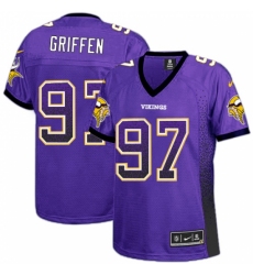 Women's Nike Minnesota Vikings #97 Everson Griffen Limited Purple Drift Fashion NFL Jersey Women's Nike Minnesota Vikings #97 Everson Griffen Limited Purple Drift Fashion NFL Jersey