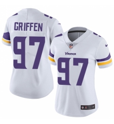 Women's Nike Minnesota Vikings #97 Everson Griffen White Vapor Untouchable Limited Player NFL Jersey