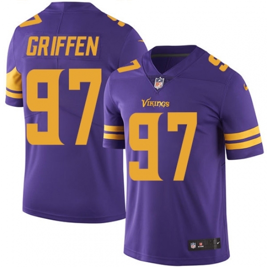 Youth Nike Minnesota Vikings #97 Everson Griffen Limited Purple Rush Vapor Untouchable NFL Jersey Youth Nike Minnesota Vikings #97 Everson Griffen Limited Purple Rush Vapor Untouchable NFL Jersey