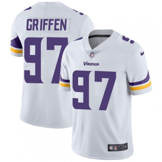Youth Nike Minnesota Vikings #97 Everson Griffen White Vapor Untouchable Limited Player NFL Jersey Youth Nike Minnesota Vikings #97 Everson Griffen White Vapor Untouchable Limited Player NFL Jersey