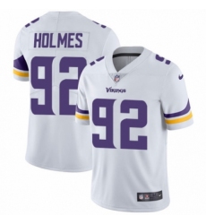 Men's Nike Minnesota Vikings #92 Jalyn Holmes White Vapor Untouchable Limited Player NFL Jersey