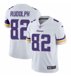 Men's Nike Minnesota Vikings #82 Kyle Rudolph White Vapor Untouchable Limited Player NFL Jersey