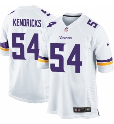 Men's Nike Minnesota Vikings #54 Eric Kendricks Game White NFL Jersey