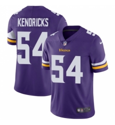 Youth Nike Minnesota Vikings #54 Eric Kendricks Purple Team Color Vapor Untouchable Limited Player NFL Jersey