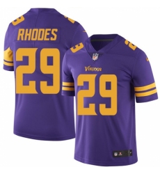 Men's Nike Minnesota Vikings #29 Xavier Rhodes Limited Purple Rush Vapor Untouchable NFL Jersey