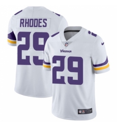 Men's Nike Minnesota Vikings #29 Xavier Rhodes White Vapor Untouchable Limited Player NFL Jersey