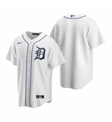 Men's Nike Detroit Tigers Blank White Home Baseball Jersey