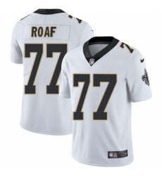 Youth Nike New Orleans Saints #77 Willie Roaf White Vapor Untouchable Limited Player NFL Jersey