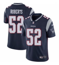 Men's Nike New England Patriots #52 Elandon Roberts Navy Blue Team Color Vapor Untouchable Limited Player NFL Jersey