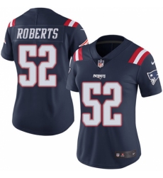 Women's Nike New England Patriots #52 Elandon Roberts Limited Navy Blue Rush Vapor Untouchable NFL Jersey