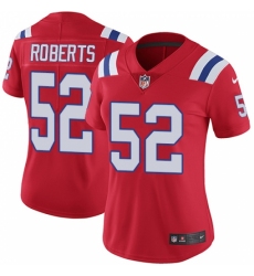 Women's Nike New England Patriots #52 Elandon Roberts Red Alternate Vapor Untouchable Limited Player NFL Jersey