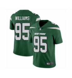 Youth New York Jets #95 Quinnen Williams Green Team Color Vapor Untouchable Limited Player Football Jersey Youth New York Jets #95 Quinnen Williams Green Team Color Vapor Untouchable Limited Player Football Jersey