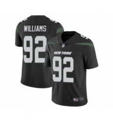 Youth New York Jets #92 Leonard Williams Black Alternate Vapor Untouchable Limited Player Football Jersey