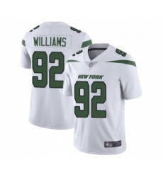 Youth New York Jets #92 Leonard Williams White Vapor Untouchable Limited Player Football Jersey