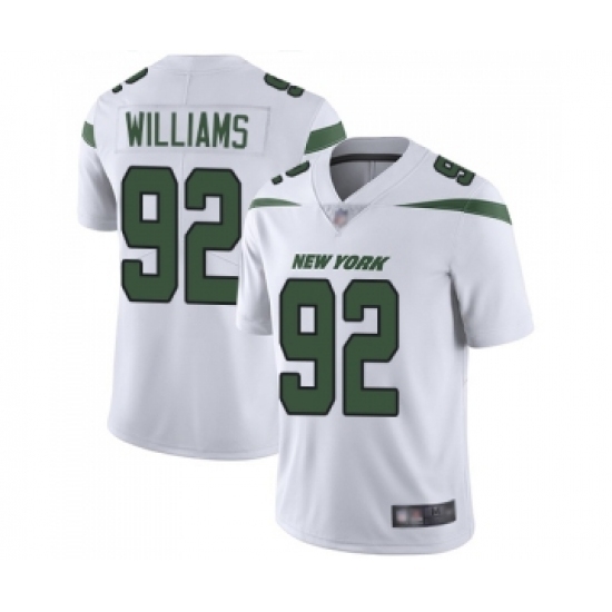 Youth New York Jets #92 Leonard Williams White Vapor Untouchable Limited Player Football Jersey Youth New York Jets #92 Leonard Williams White Vapor Untouchable Limited Player Football Jersey