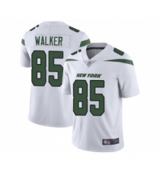 Men's New York Jets #85 Wesley Walker White Vapor Untouchable Limited Player Football Jersey