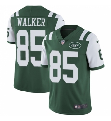 Men's Nike New York Jets #85 Wesley Walker Green Team Color Vapor Untouchable Limited Player NFL Jersey