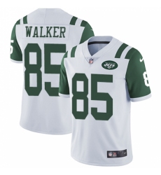 Men's Nike New York Jets #85 Wesley Walker White Vapor Untouchable Limited Player NFL Jersey