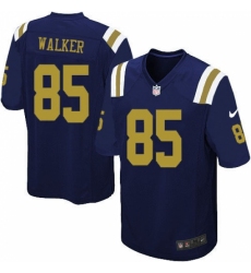Youth Nike New York Jets #85 Wesley Walker Limited Navy Blue Alternate NFL Jersey