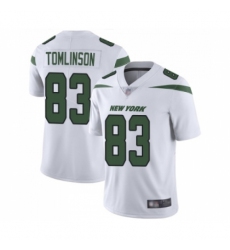 Men's New York Jets #83 Eric Tomlinson White Vapor Untouchable Limited Player Football Jersey
