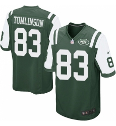 Men's Nike New York Jets #83 Eric Tomlinson Game Green Team Color NFL Jersey