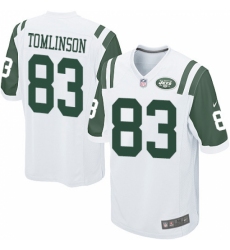 Men's Nike New York Jets #83 Eric Tomlinson Game White NFL Jersey