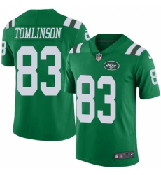 Youth Nike New York Jets #83 Eric Tomlinson Limited Green Rush Vapor Untouchable NFL Jersey