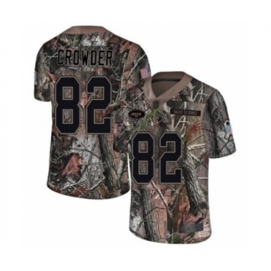 Youth New York Jets #82 Jamison Crowder Limited Camo Rush Realtree Football Jersey Youth New York Jets #82 Jamison Crowder Limited Camo Rush Realtree Football Jersey