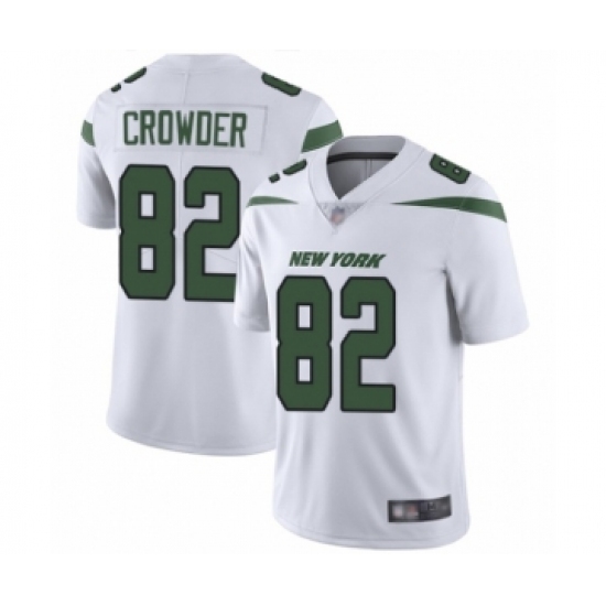 Youth New York Jets #82 Jamison Crowder White Vapor Untouchable Limited Player Football Jersey Youth New York Jets #82 Jamison Crowder White Vapor Untouchable Limited Player Football Jersey