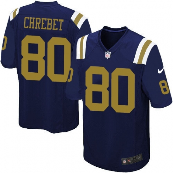 Youth Nike New York Jets #80 Wayne Chrebet Limited Navy Blue Alternate NFL Jersey Youth Nike New York Jets #80 Wayne Chrebet Limited Navy Blue Alternate NFL Jersey