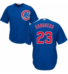 Youth Majestic Chicago Cubs #23 Ryne Sandberg Replica Royal Blue Alternate Cool Base MLB Jersey