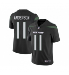 Men's New York Jets #11 Robby Anderson Black Alternate Vapor Untouchable Limited Player Football Jersey