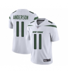Men's New York Jets #11 Robby Anderson White Vapor Untouchable Limited Player Football Jersey