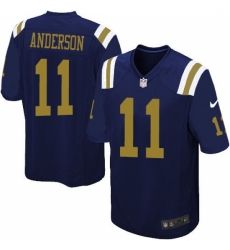 Youth Nike New York Jets #11 Robby Anderson Limited Navy Blue Alternate NFL Jersey