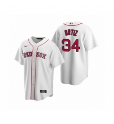 Men's Boston Red Sox #34 David Ortiz Nike White Replica Home Jersey