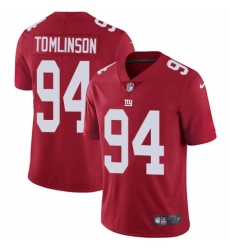 Men's Nike New York Giants #94 Dalvin Tomlinson Red Alternate Vapor Untouchable Limited Player NFL Jersey
