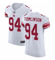 Men's Nike New York Giants #94 Dalvin Tomlinson White Vapor Untouchable Elite Player NFL Jersey