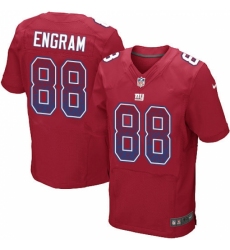 Men's Nike New York Giants #88 Evan Engram Elite Red Alternate Drift Fashion NFL Jersey