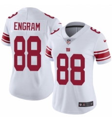 Women's Nike New York Giants #88 Evan Engram Elite White NFL Jersey