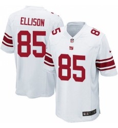 Men's Nike New York Giants #85 Rhett Ellison Game White NFL Jersey