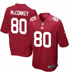Men's Nike New York Giants #80 Phil McConkey Game Red Alternate NFL Jersey