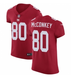 Men's Nike New York Giants #80 Phil McConkey Red Alternate Vapor Untouchable Elite Player NFL Jersey