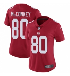 Women's Nike New York Giants #80 Phil McConkey Elite Red Alternate NFL Jersey